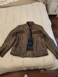 Giacca Kawasaki London Brown Leather Taglia M