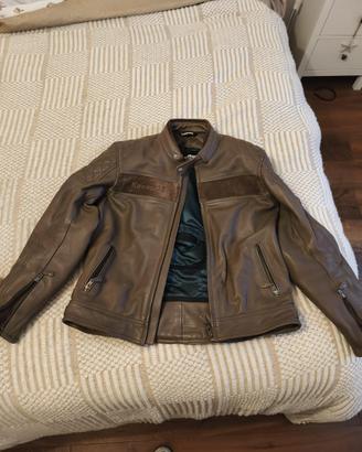 Giacca Kawasaki London Brown Leather Taglia M