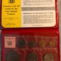 Nuova Zelanda 1971- set di 7 monete