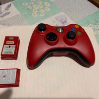 Controller Wireless Xbox 360 Rosso Limited Edition