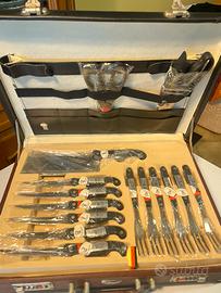 Set coltelli da cucina in valigetta