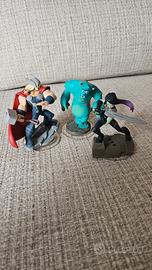 Lotto Personaggi Disney Infinity 1.0, 2.0, 3.0 + P