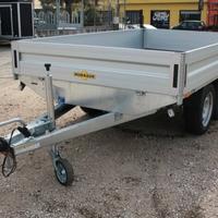 Humbaur rimorchio doppio asse ht 203116