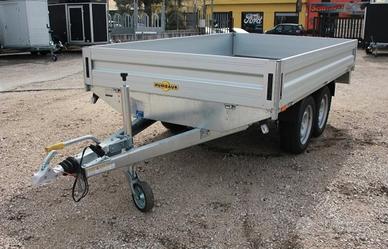 Humbaur rimorchio doppio asse ht 203116