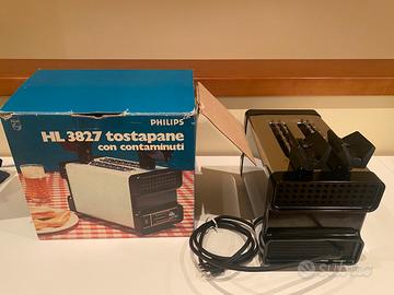 TOSTAPANE VINTAGE PHILIPS HL 3827 - COME NUOVO!