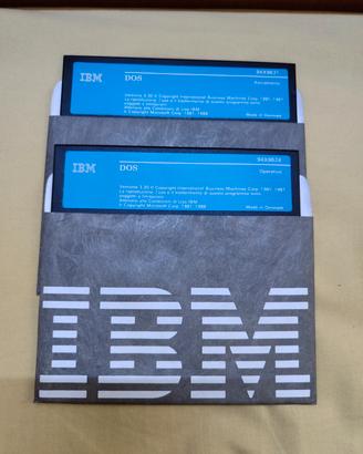 RARI IBM PC DOS 3.30 Versione Italiana (1987)
