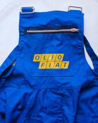 Salopette Olio Fiat vintage anni 70/80