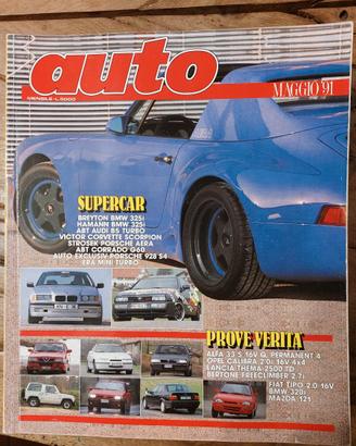 Libro Rivista. Auto Maggio 1991