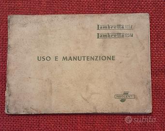 Libretto  uso e manutenzione per lambretta