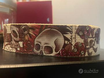 Cintura Zu Elements Nuova Originale Vintage Pelle