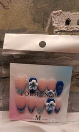 unghie hand made effeto 3D pronte all' uso