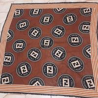  foulard fendi lana e seta