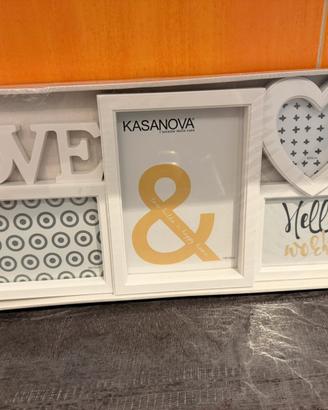 Cornice multipla LOVE, portafoto decorativo