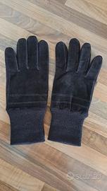 guanti in pelle scamosciata