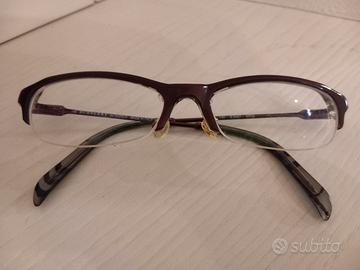 montatura occhiali da vista Burberry