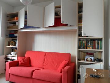Armadietto libreria