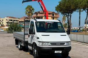 Iveco Daily 35c11 cassone fisso + gru