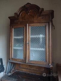 CREDENZA antica da pulire e restaurare