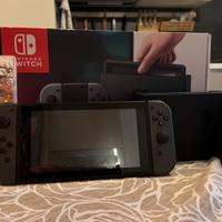 nintendo switch + custodia + dragon ball fighterz