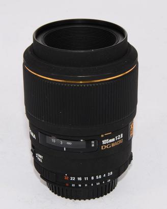 37701 Sigma Nikon AF 105mm f/2,8 Macro