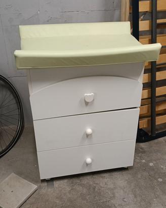 Cassettiera con bagnetto Giordani