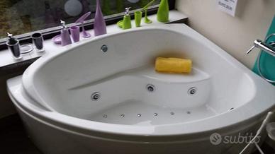 VASCA IDROMASSAGGIO SPHERA ASIMMETRICA 156x108 DX