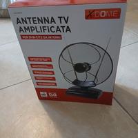 Antenna interna TV amplificata.  Nuova