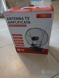 Antenna interna TV amplificata.  Nuova