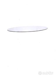 PIANO TAVOLO ovale IN CRISTALLO