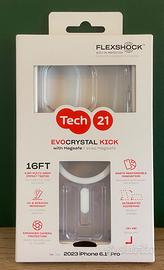 Cover Tech21 iPhone 15 Pro MagSafe con SUPPORTO