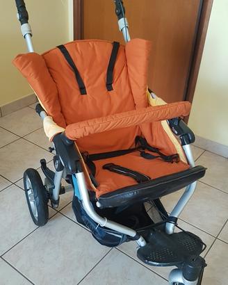 Passeggino trio Jane Slalom Pro ovetto e culla