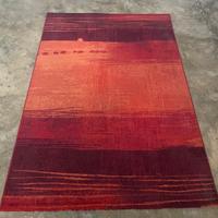 Tappeto moderno Marilyn 160 x 230 cm bordeaux