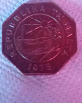 moneta 25 cents malta 1975