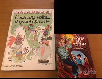 2 libri per ragazzi (Storia d’Italia, La Grotta..)