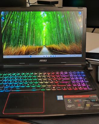 notebook nvidia gtx1070 MSI GE63 Raider 8RF