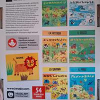 Gioco Montessori animali e ambienti