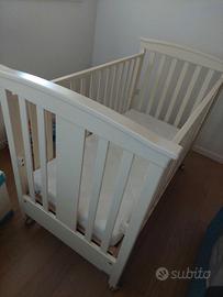 lettino culla in legno