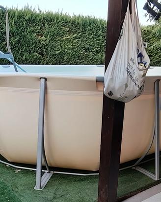 piscina Technypools fuori terra diametro 6×3,80 