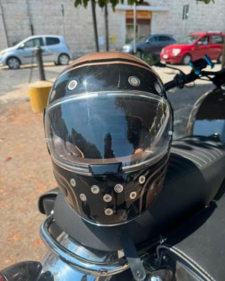 Casco moto SMK Seven XS integrale con visiera