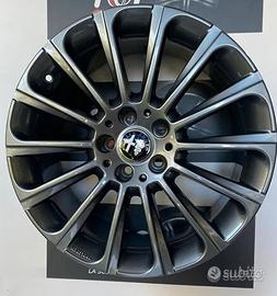 4 CERCHI IN LEGA NUOVI X ALFA GIULIA TURBINA 8X18 