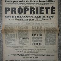 POSTER FRANCESI ANTICHI ORIGINALI LEGALI TIMBRATI