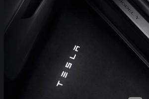 Luci proiezione Tesla model Y