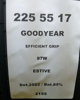 2 GOMME 225 55 17 GOODYEAR A2155