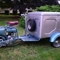 LAMBRETTA 125 FB motofurgoncino 1948 ORIGINALE