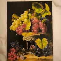 Quadro olio su tavola