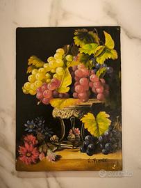 Quadro olio su tavola