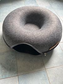 Tunnel cuccia gatto con cerniera