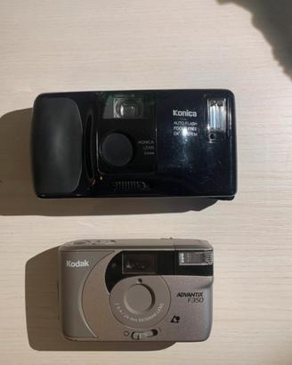 Fotocamere konica e kodak f350