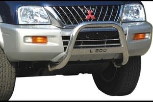 Mitsubishi L200 2002>2006 Bull bar inox
