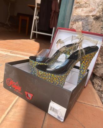 Scarpe da Pole dance/ spettacolo/spogliarello